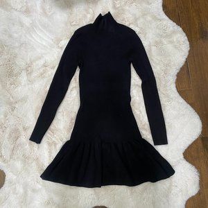 zara ribbed knit dress